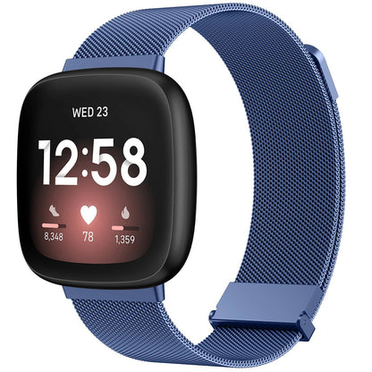 Milanese-style Metal Magnetic Strap for Fitbit Versa 3/4/Sense/Sense 2 (Imported)