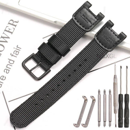 Replacement nylon strap for Casio SGW100, SGW-100-1V, SGW-100-1VDF sports watch, and GW-3500B. Available in canvas and band colors. Band width: 12mm x 24mm. Ships from: Parallel import.