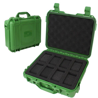 8-Grid Luxury Watch Case for Collections, Antique Watch Protection Box, Colorful Sponge Thick Moisture-Proof Case, Parallel Import