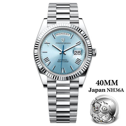 Pagani Design New Luxury Rose Gold DD40 Automatic Men's Watch NH36A Mechanical Stainless Steel Waterproof; Ships from: Parallel Import