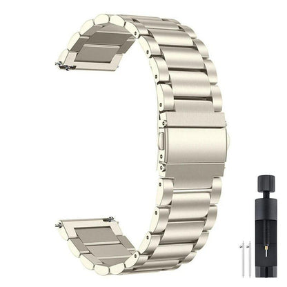 レッドミー ウォッチ5 アクティブ ライト用 ステンレススチール ストラップ - メタルブレスレット ウォッチバンド (Xiaomi Redmi Watch 5 Lite 対応 男女兼用 時計ベルト) バンドカラー： 並行輸入品
