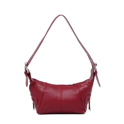 女性用ハンドバッグ 脇バッグ シングルショルダーバッグ おしゃれなドラッグスタイル ニッチデザイン ジッパー付き 色 並行輸入品