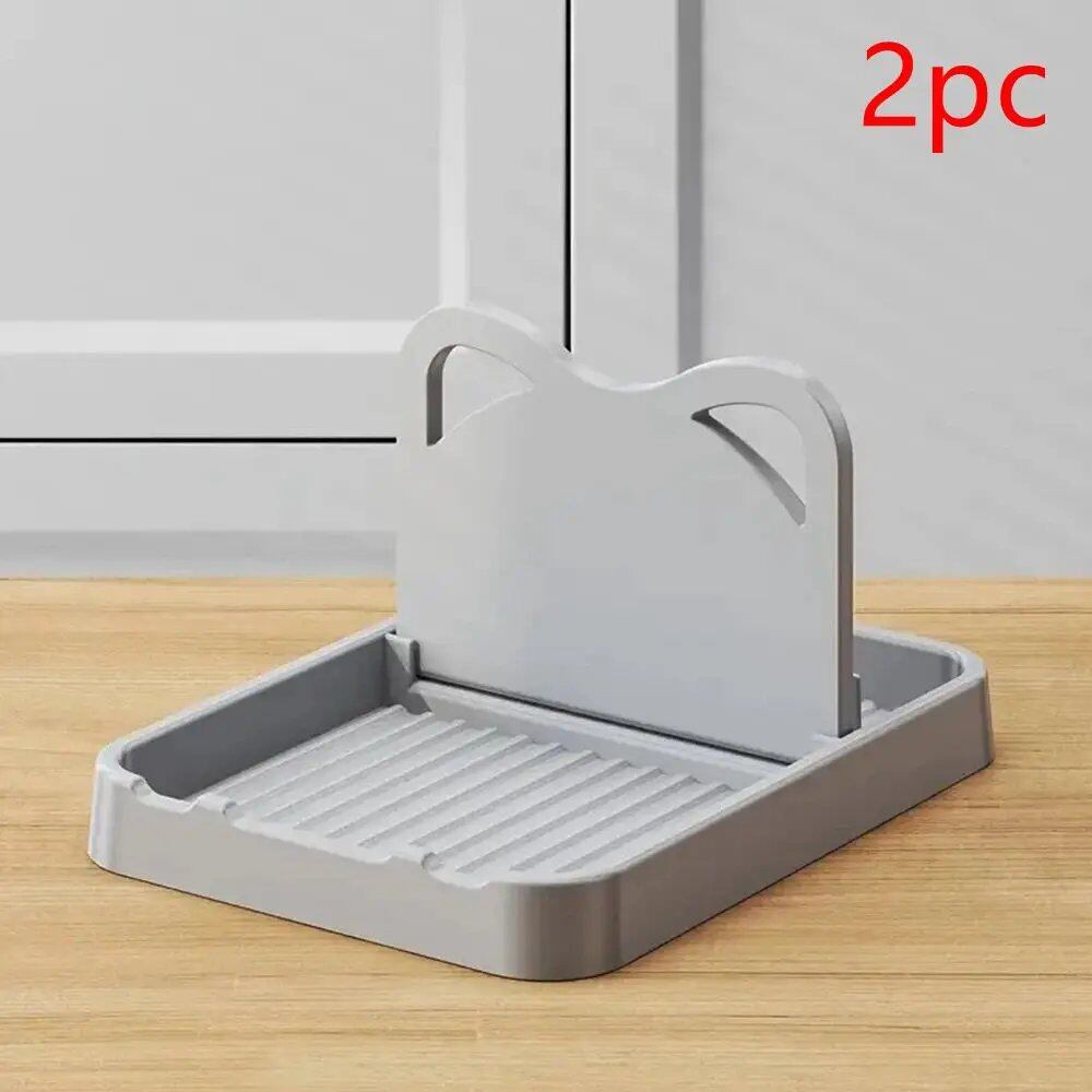 1/2-Piece Multifunctional Pot Lid Holder Stand, Pot Lid Rest, Spoon Rest, Pot Lid, Spatula, Spoon Storage Shelf, Kitchen Tool Storage Shelf, Parallel Import
