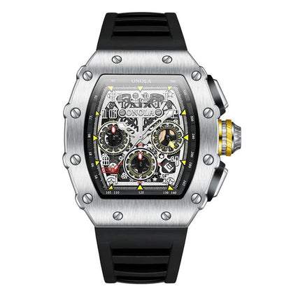 ONOLA Brand Luxury Men's Watch, Multi-Function Sports Watch, Waterproof, Luminous, Sport &amp; Casual, Quartz Watch, Parallel Import