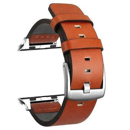 High-quality leather strap for Apple Watch Ultra 2 (49mm), compatible with Series 9, 8, 7, SE, 6, 5, and 4. Available in 44mm, 45mm, 42mm, 41mm, and 40mm bands. Available in mm band colors. Parallel import.
