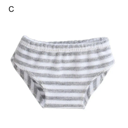 1/6 Scale Striped Briefs for Dolls, 60cm, Doll Underwear, Blythe Doll Pants, Dollhouse Kids Toy, DIY Doll Clothes, Parallel Import