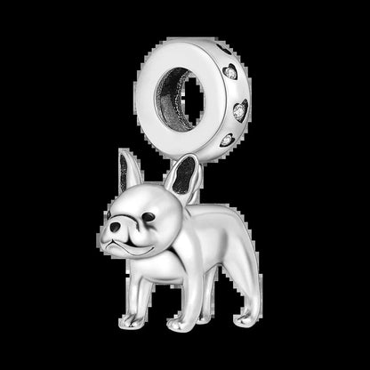 925 Sterling Silver Zodiac Lucky Charm Pendant, Custom Bracelet Charm Beads, Necklace, DIY Women's Jewelry, Gem Color, Parallel Import