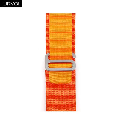 URVOI Apple Watch Ultra 2 Band, Compatible with Series 10/9/8/7/6/SE, Alpine Loop Black, G-Hook Closure, Polyester Woven Cord, Compatible with iWatch 49mm, Band Colors: 44mm, 45mm, 46mm, 49mm, Parallel Import