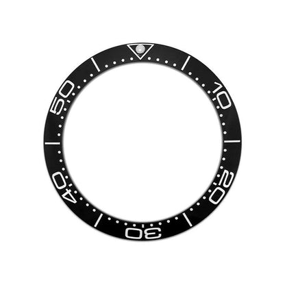 38mm Curved Ceramic Bezel Insert Ring for SKX007, SKX009, SRPD, GMT, SUB, and Seahorse Watch Cases, Men's Watch Modification Part, Parallel Import