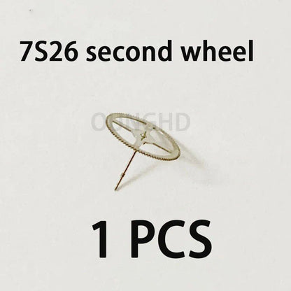 Original compatible Seiko 7S26 movement center wheel, three-wheel, time wheel, sub-wheel, span wheel, second wheel, escape wheel. Parallel import.