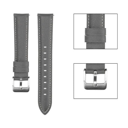 Huawei Watch Fit 2 Leather Strap, Stylish Band, Elegant Bracelet with Connector, Size: Compatible with Huawei Watch Fit, Parallel Import