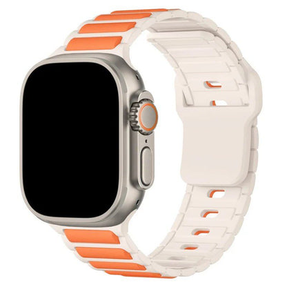 Apple Watch用シリコンバンド（対応機種：Series 9/8/7/6/5/SE/Ultra 2、サイズ：38mm/40mm/42mm/44mm/45mm/46mm/49mm） バンドカラー：mm 並行輸入品