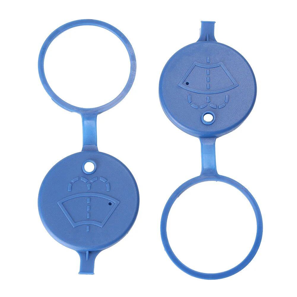 1/2 Piece Car Wiper Fluid Tank Cap/Reservoir Lid for Ford and Peugeot 208/308/408/508 (Imported)