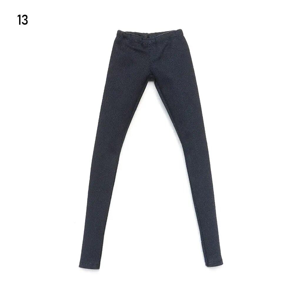 1/6 Scale Doll Clothes, Bottom Pants, Fashion Denim Shorts, Stretchy Tights, Leggings, PU Leather Trousers, 30cm BJD Doll Accessories, Parallel Import