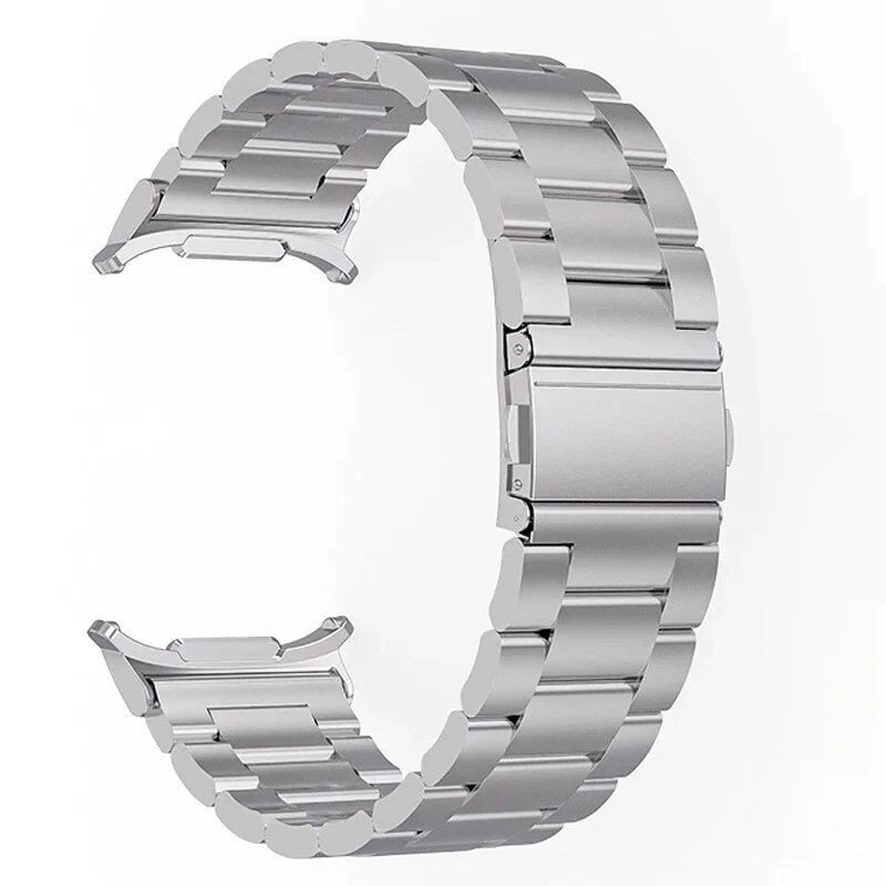 Samsung Galaxy Watch Ultra 47mm Stainless Steel Band, Premium Metal Strap, Gapless Bracelet, Replacement Watch Band for Galaxy Watch 7 Ultra, Band Color: ; Band Width: Galaxy Watch 7 Ultra, Parallel Import