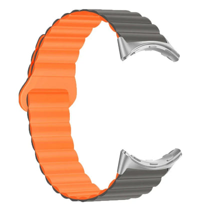 Replacement Magnetic Loop Strap for Google Pixel Watch 1/2, Silicone Sport Band, Band Color: Black, Band Width: Parallel Import