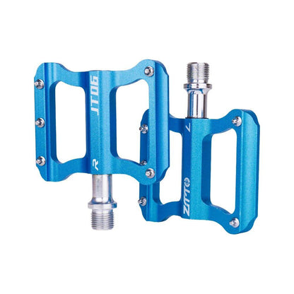 ZTTO Ultra-Lightweight Flat Pedals for Road Bikes, Aluminum Alloy, Bearings, Anti-Slip, Folding Pedals, Cycling, JT06; Ships from: Parallel Import
