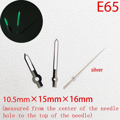 ETA Series Watch Accessories, Green &amp; Blue Super Luminous Hands for ETA 2824, 2892, 2836, and 2834, Parallel Import