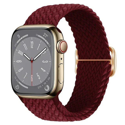 Apple Watch Ultra 2用ナイロンストラップ バンド 49mm 40mm 44mm 41mm 38mm 45mm 伸縮ブレイデッドループ リストバンド iWatch Series 9/8/7/6/SE/5/4対応 バンドカラー：mm 並行輸入品