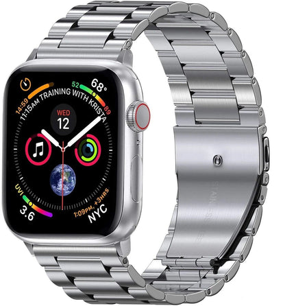 Stainless steel metal strap for Apple Watch, compatible with Ultra/2/9/8/7/6/5/4/3/SE models, sizes 49mm/45mm/44mm/42mm/41mm/40mm, band color: mm, parallel import