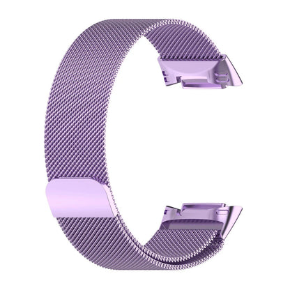 Milanese Loop Band Replacement for Fitbit Charge 6/5, Stainless Steel Magnetic Bracelet, Fitbit Charge 5 Strap, Band Color: Parallel Import