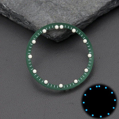 Brass Chapter Ring for 28.5mm Watch Dials (Compatible with Japanese NH70 Movements) SKX007, SKX009, and SRPD53 Watch Case Repair Tool (Parallel Import)