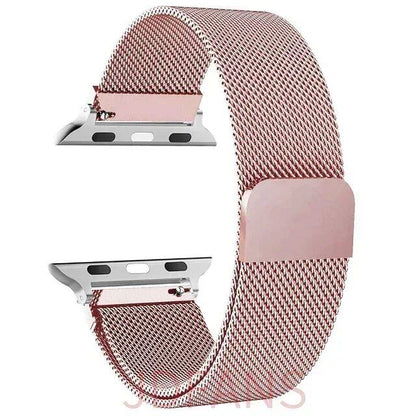 Milanese Loop Strap for Apple Watch, 44mm, 40mm, 45mm, 41mm, 42-38-44mm, Ultra 2, 49mm Metal Band, Compatible with iWatch Series 9, 8, 7, 6, SE, 5, 4, and 3, Band Color: mm, Parallel Import