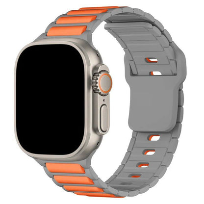 Apple Watch用シリコンバンド（対応機種：Series 9/8/7/6/5/SE/Ultra 2、サイズ：38mm/40mm/42mm/44mm/45mm/46mm/49mm） バンドカラー：mm 並行輸入品