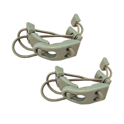 Pack of 1/2 Portable MOLLE Binding Clips, Gear Organizer, Zipper, Multifunctional Hanging Buckle, Outdoor Backpack/Vest Accessory, Color: Parallel Import
