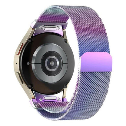 サムスンギャラクシーウォッチ7/FE/6/5/4/クラシック/Pro用 45mm 44mm 40mm マグネット式リストバンド 隙間なし 交換用ストラップ バンドカラー：;発送元： 並行輸入品