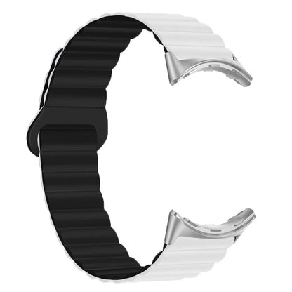 Replacement Magnetic Loop Strap for Google Pixel Watch 1/2, Silicone Sport Band, Band Color: Black, Band Width: Parallel Import