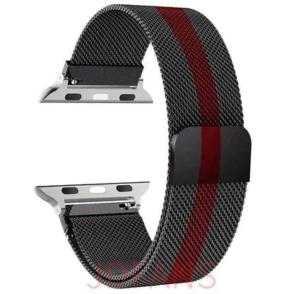 Milanese Loop Strap for Apple Watch, 44mm, 40mm, 45mm, 41mm, 42-38-44mm, Ultra 2, 49mm Metal Band, Compatible with iWatch Series 9, 8, 7, 6, SE, 5, 4, and 3, Band Color: mm, Parallel Import