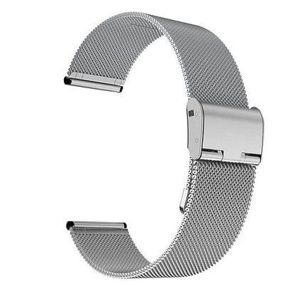 Universal Milanese Watch Band, 18mm, 20mm, 22mm, Silver, Gold, Metal, Stainless Steel Strap, Replacement Bracelet for Smartwatches, Band Color: mm, Parallel Import