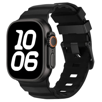 アップルウォッチUltra 10 9 8 7 6 5 SE用 高級ソフトシリコンバンド トレイルストラップ 46mm 45mm 49mm 44mm対応 リストバンド アクセサリー バンドカラー：mm 並行輸入品