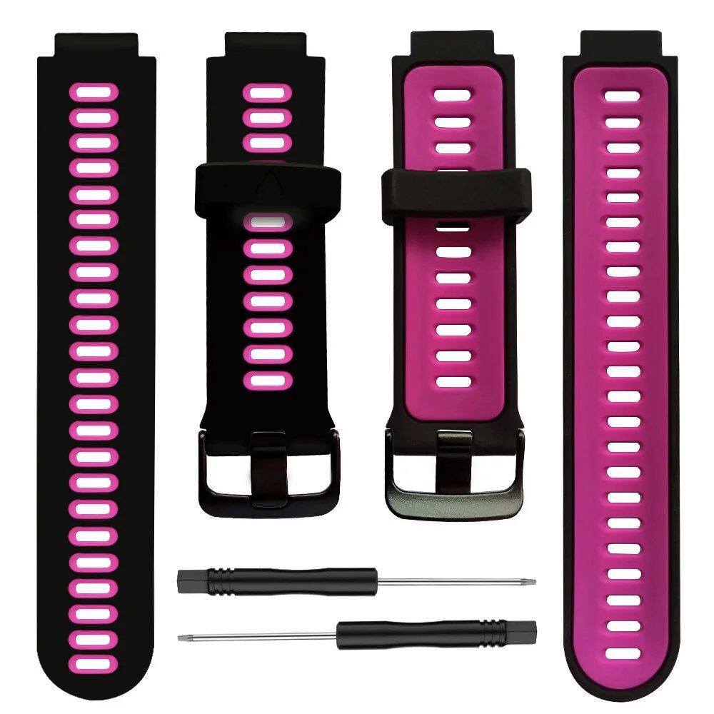 Garmin Forerunner 235用リストバンド 交換用スマートウォッチストラップ Garmin Forerunner 230/220/235/620/630/735XT対応 バンドカラー： 並行輸入品