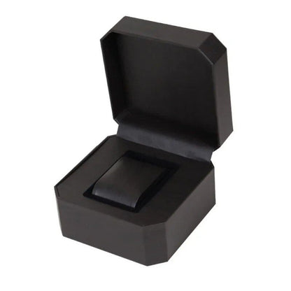 Vintage-inspired PU leather watch case, stylish watch storage box, travel watch display box, parallel import