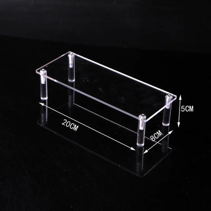 1-5 Tier Acrylic Display Stand/Clear Case (for Cupcakes, Perfume, Dolls, Amiibo, and Funko POP Figures) Color: Parallel Import