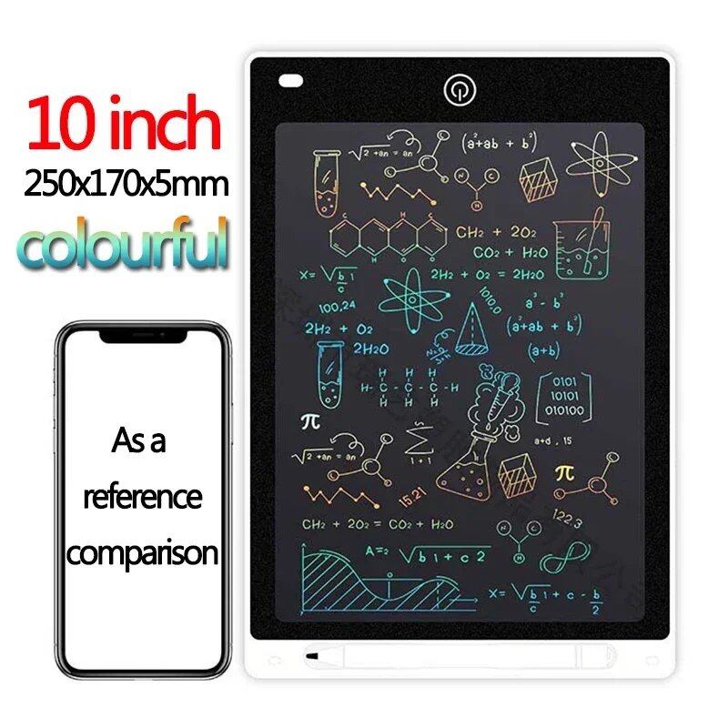 10.12-inch LCD Drawing Board, Kids' Doodle Sketch Board, Handwriting Chalkboard, Magic Drawing Board, Kids Toy, Gift, Parallel Import