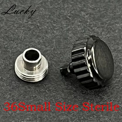 High-quality NH35, NH36, S-Crown, High-quality Log Case Crown, Compatible with NH34 and NH35, Waterproof Watch Replacement and Repair Tool Kit, Color: Parallel Import