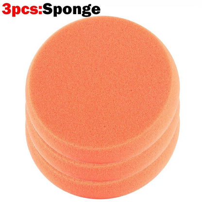 1/5 CarWox Polishing Pad Sponge Microfiber Car Cleaning Cloth Wax Sponge for Automotive Polishers (Parallel Import)