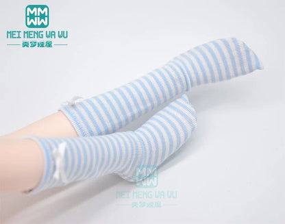 Lace Socks &amp; Long Stockings for 1/3, 1/4, 1/6 BJD (DD, SD, GEM) Dolls by XAGADOLL MYOU YOSD Dolls, Color: BJD-0cm, Parallel Import