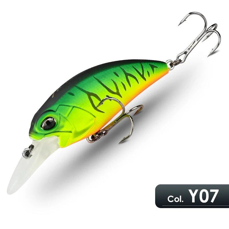Meredith Jerk Crank M65 Floating 14g Hot Model Hard Bait Wobbler Crank, High-Quality, Professional Grade, Depth Range: 2.0-2.5m, Color: PZ01-65F - Parallel Import