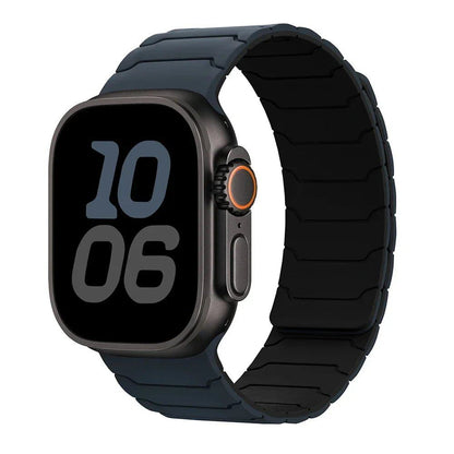 Magnetic Strap Band for Apple Watch Ultra 2, 49mm, 45mm, 44mm, 40mm, 42mm, 46mm, 41mm, 38mm, Compatible with iWatch Series 10, SE, 9, 8, 7, and 10 (Imported)
