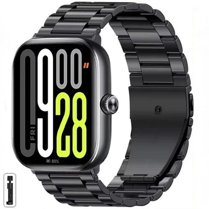 Adjustable Stainless Steel Metal Strap for Redmi Watch 5/Redmi Watch 4, Xiaomi Mi Band 9 Pro/Mi Band 8 Pro, Parallel Import