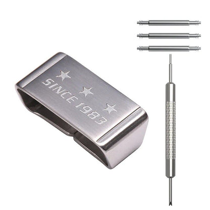 18/20/22/24mm Metal Watch Strap Holder Loop for Casio G-Shock GWG1000, GG1000, GA110/700, DW5600/6900, Band Keeper Ring, Band Color: mm; Ships from: Parallel Import