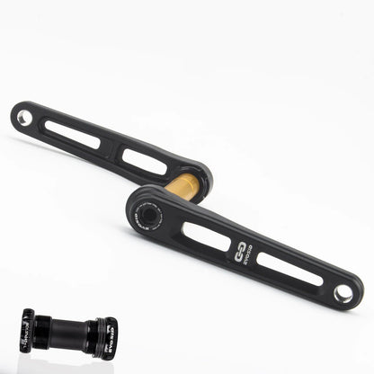 EVOSID BCD110 130 Crankset for Ultra-Lightweight Road Folding Bikes, Hollow Tech Cranks, 165, 170, 175mm, CNC Machined, 5-Pawl Bicycle Chainring, Parallel Import
