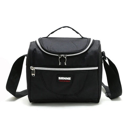 7L プリント 保温 ランチバッグ 保冷 保熱 ピクニック ハンドバッグ 携帯 ショルダー ランチボックス トートバッグ  並行輸入品