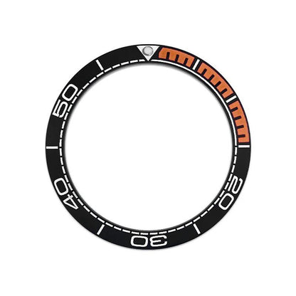 38mm Curved Ceramic Bezel Insert Ring for SKX007, SKX009, SRPD, GMT, SUB, and Seahorse Watch Cases, Men's Watch Modification Part, Parallel Import