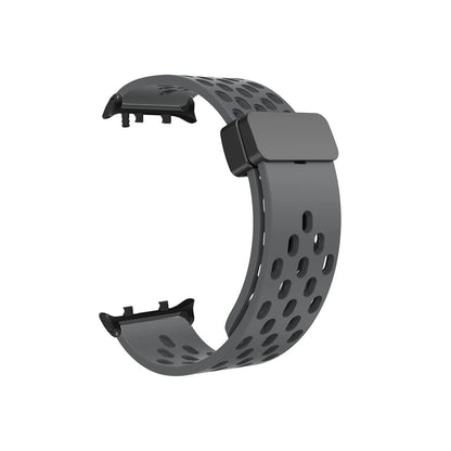 Huawei Watch D2 Magnetic Sports Strap, Breathable Silicone Watch Band, Replacement Bracelet, Compatible with Huawei Health Watch D2, Band Color: 3; Band Width: 3.5mm, Parallel Import
