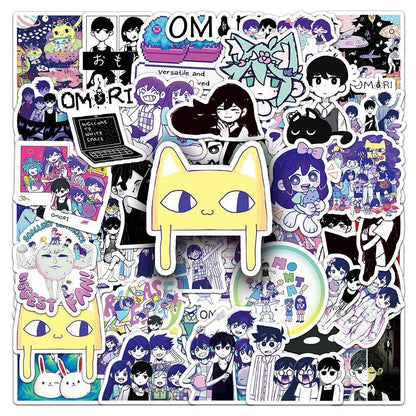 10/30/50 Sheets Cute Weight Stickers, Graffiti Game, Cartoon Decals, DIY, Motorcycle, Laptop, Stationery, Waterproof Decoration, Toys, Color: 0 Pieces, Parallel Import